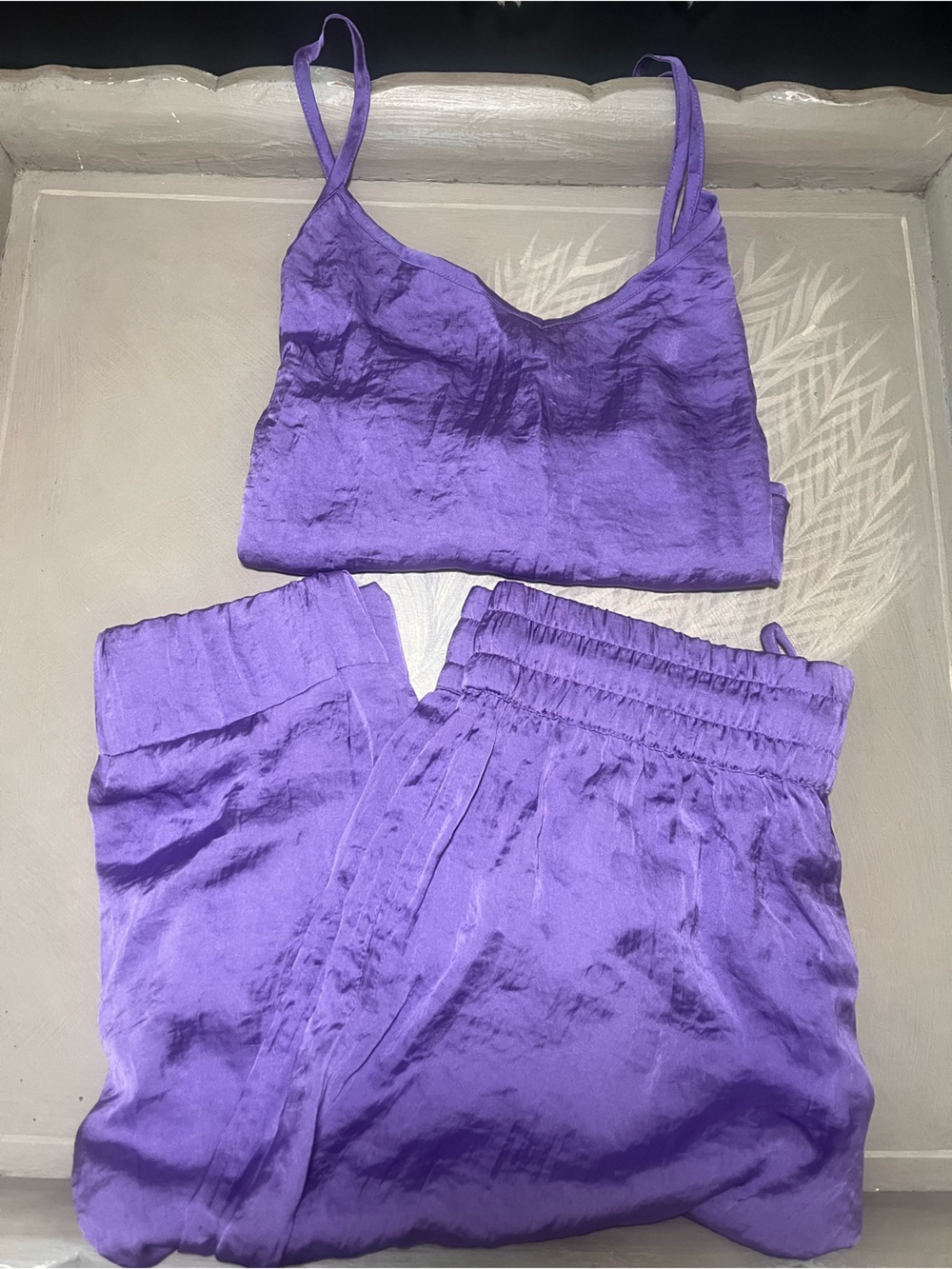 Lavender Sleeveless Jumpsuit
